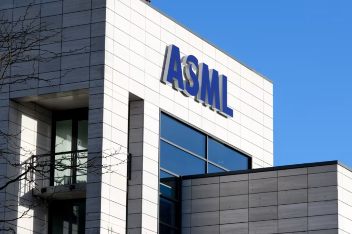 ASML, the world's largest manufacturer of computer chip, saw its shares rise in response to a Reuters report.